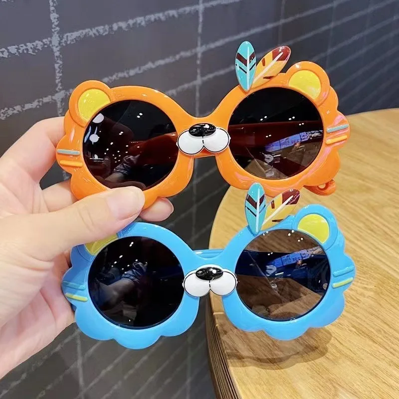 HOT SALE 2023 New Summer Children's Sunglasses Boys And Girls Cartoon Cute Tiger Anti-UV Children Outdoor Sunscreen Sunglasses
HOT SALE 2023 New Summer Children's Sunglasses Boys And Girls Cartoon Cute Tiger Anti-UV Children Outdoor Sunscreen Sunglasses