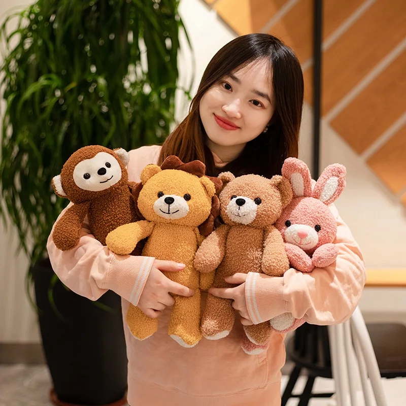 1pc Cute Animal Series Plush Toy Monkey Bear Rabbit Lion Kawaii Car Decoration Beautiful Gift For Girlfriend
1pc Cute Animal Series Plush Toy Monkey Bear Rabbit Lion Kawaii Car Decoration Beautiful Gift For Girlfriend