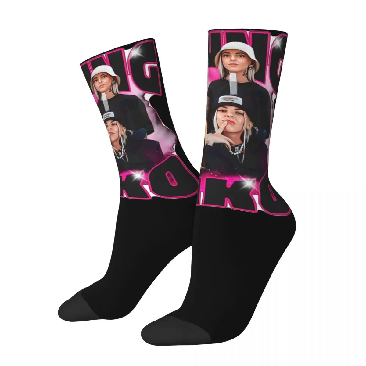 Retro Young Miko Bootleg Theme Design Crew Socks Product for Men Women Sweat Absorbing Printing Socks
Retro Young Miko Bootleg Theme Design Crew Socks Product for Men Women Sweat Absorbing Printing Socks