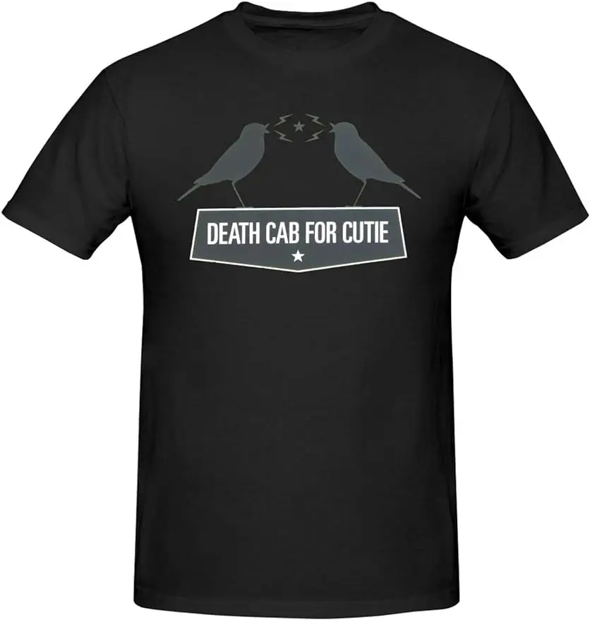Death Cab Music for Cutie Shirt Men's Basic Short Sleeve Tops Fashion Crew Neck T-Shirt Black
Death Cab Music for Cutie Shirt Men's Basic Short Sleeve Tops Fashion Crew Neck T-Shirt Black