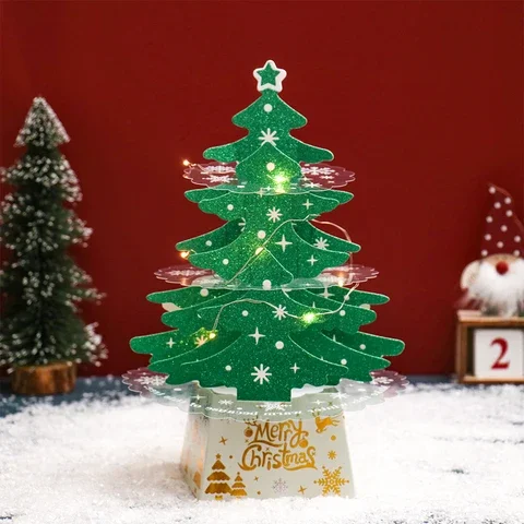 Greeting Card For Kids Wife Husband 3D Golden Warm Lights Christmas Tree Christmas Tree Decorate Dec New Year Greeting Card
Greeting Card For Kids Wife Husband 3D Golden Warm Lights Christmas Tree Christmas Tree Decorate Dec New Year Greeting Card
