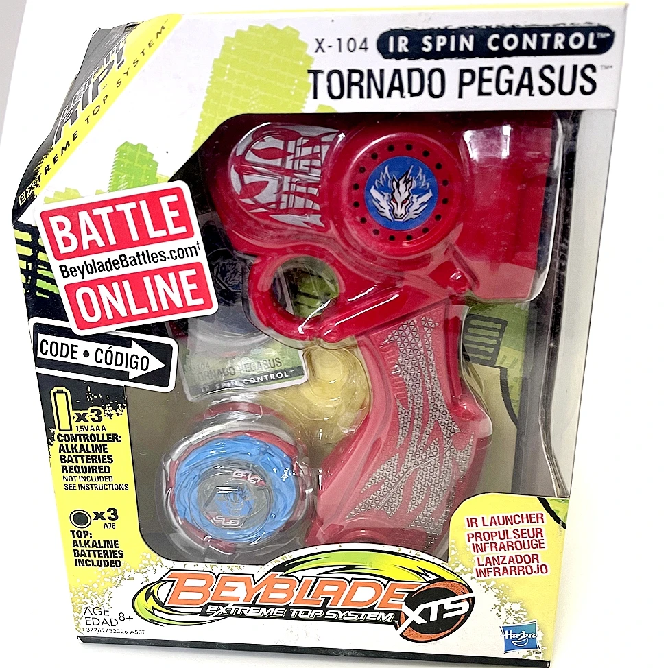 

BEYBLADE X-104 XTS Extreme Top System TORNADO PEGASUS IR Spin Control