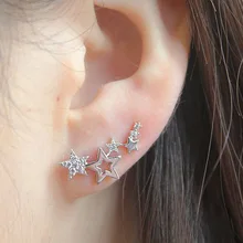 Simple Zircon Star Ear Clip Stud Earrings Cold Wind Net Red Geometric Diamond Piercing Earrings Fashion Jewelry Accessories
Simple Zircon Star Ear Clip Stud Earrings Cold Wind Net Red Geometric Diamond Piercing Earrings Fashion Jewelry Accessories
