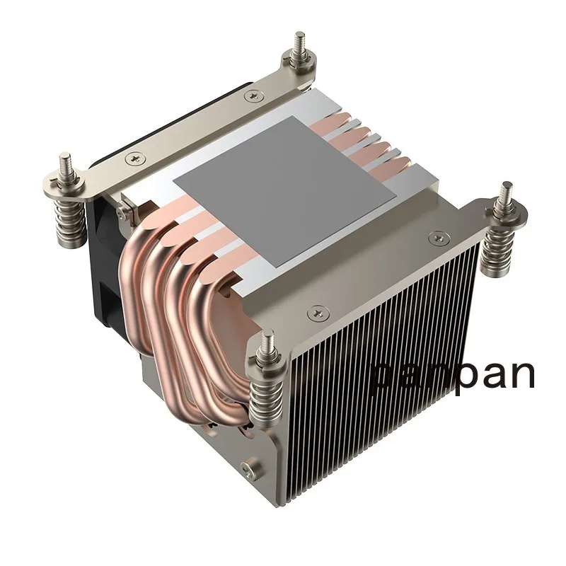 

Кулер для процессора сервера COOLSERVER R64 AM5, 4 тепловые трубки, радиатор для рабочей станции, вентилятор охлаждения компьютера для Intel LGA2011 1700 115X AMD AM4