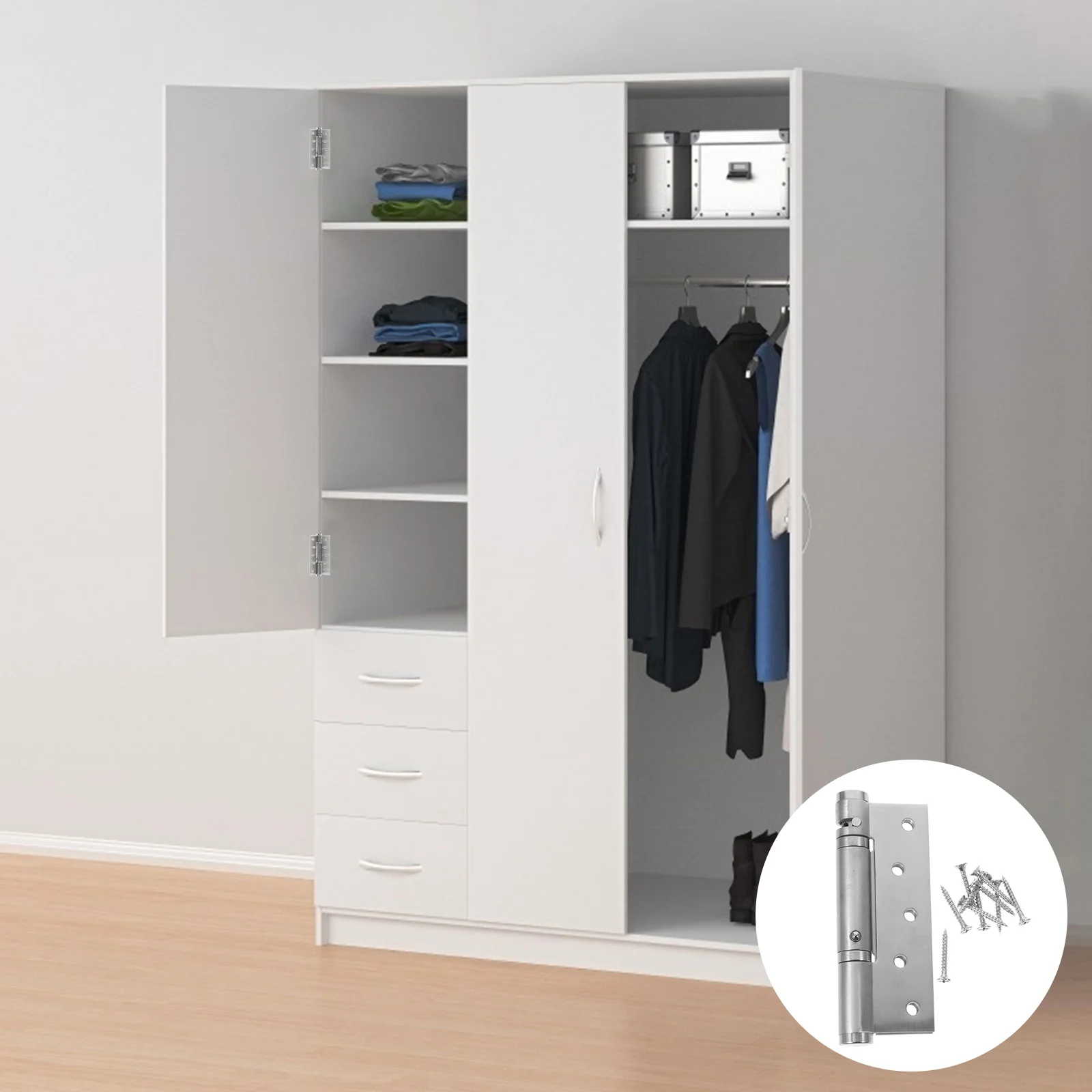 Heavy Duty Automatic Self Closing Spring Hinges Stainless Steel Door Hinge For Corridors Boilers Apartments Entrances Stairways
Heavy Duty Automatic Self Closing Spring Hinges Stainless Steel Door Hinge For Corridors Boilers Apartments Entrances Stairways
