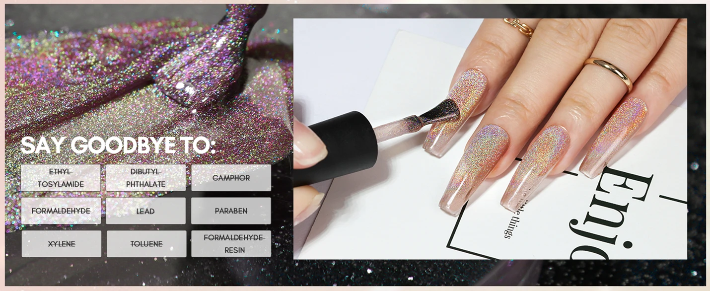 Cosmic Cat Eye Gel Polish