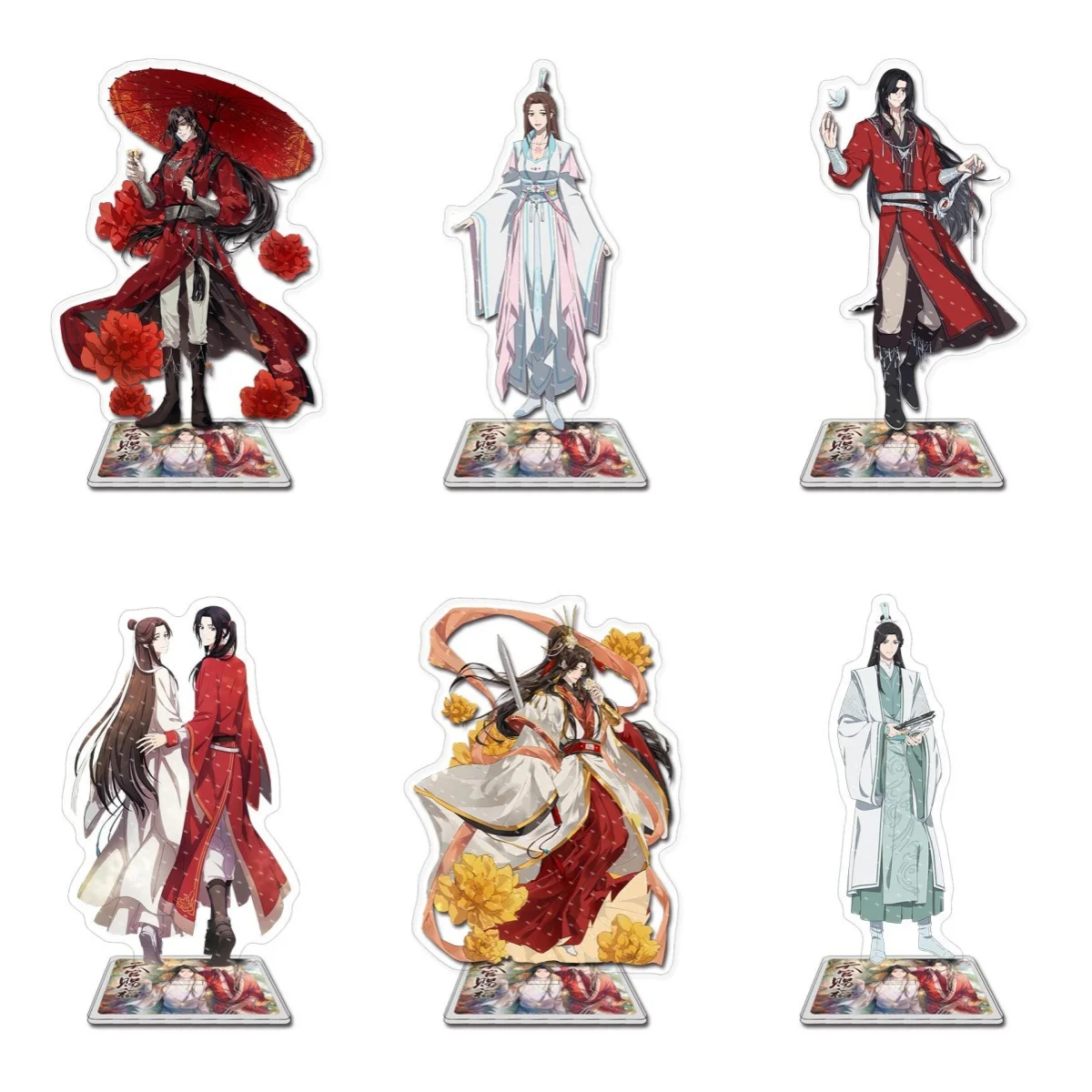 

Xmas Gift Tgcf Anime Key Chain Tian Guan Ci Fu Women Man Heaven Officials Blessing Xie Lian Acrylic Stand Hua Cheng Ornament