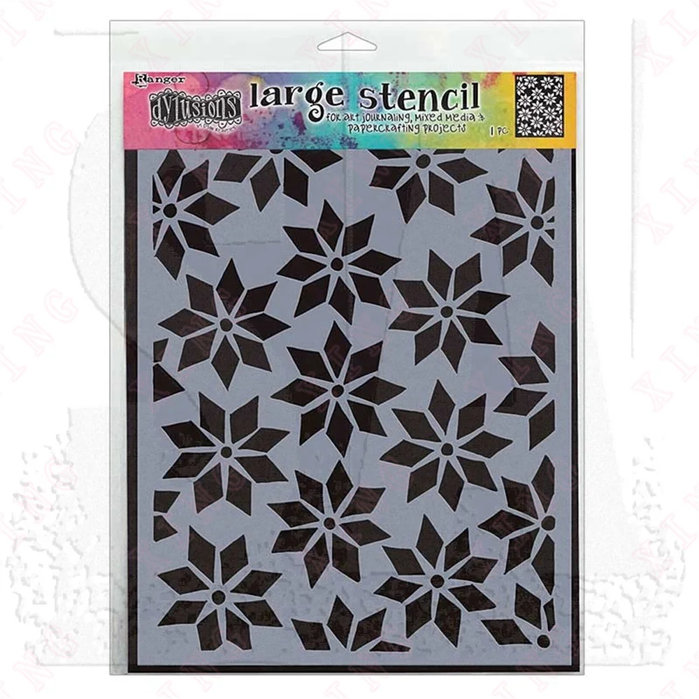 Christmas Arrival New Diy Layering Stencil Painting Scrapbook Coloring Embossed Album Decorative Template Large Star Flurry Mold
Christmas Arrival New Diy Layering Stencil Painting Scrapbook Coloring Embossed Album Decorative Template Large Star Flurry Mold