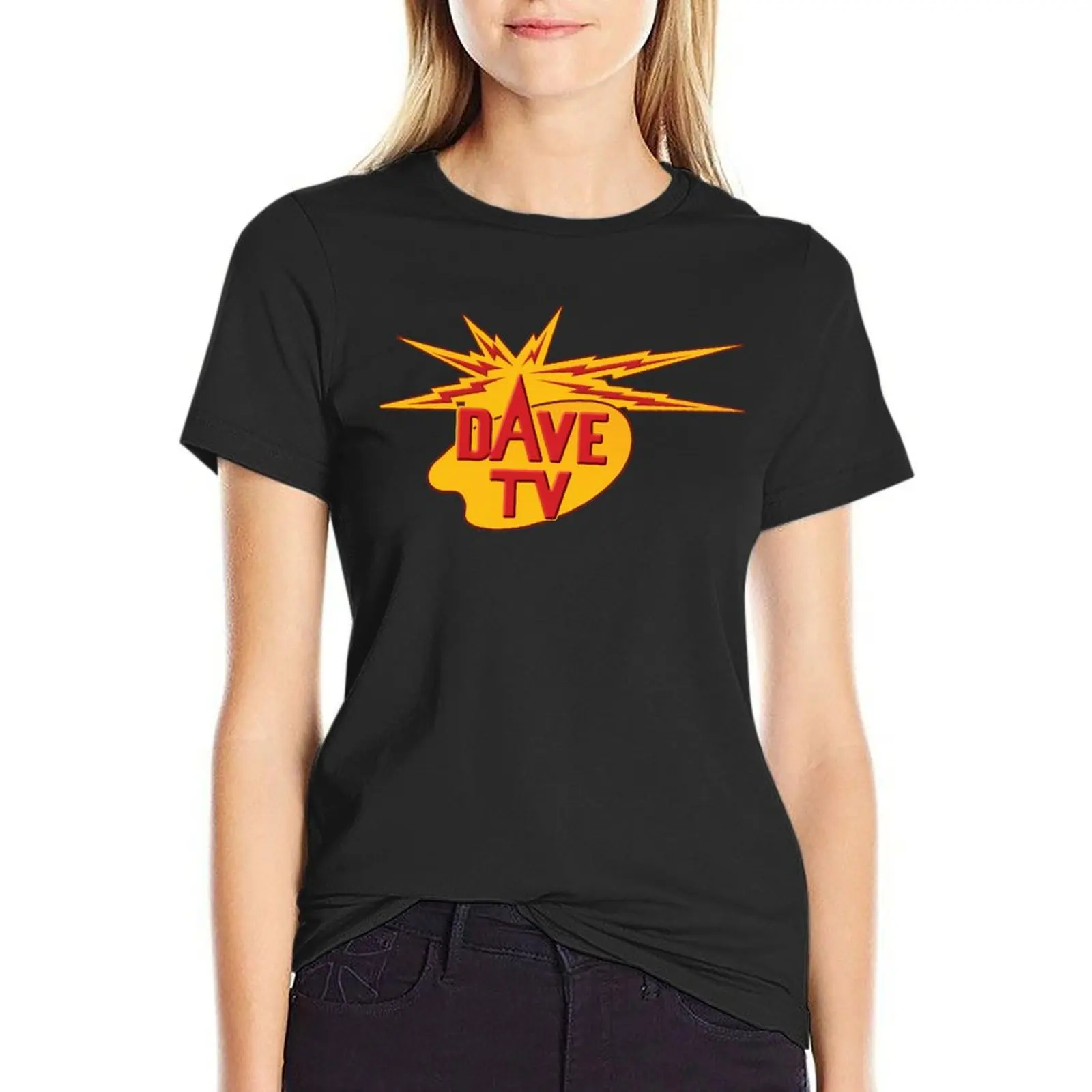 

Dave TV - David Lee Roth / Van Halen T-shirt summer clothes anime clothes Summer Women's clothing