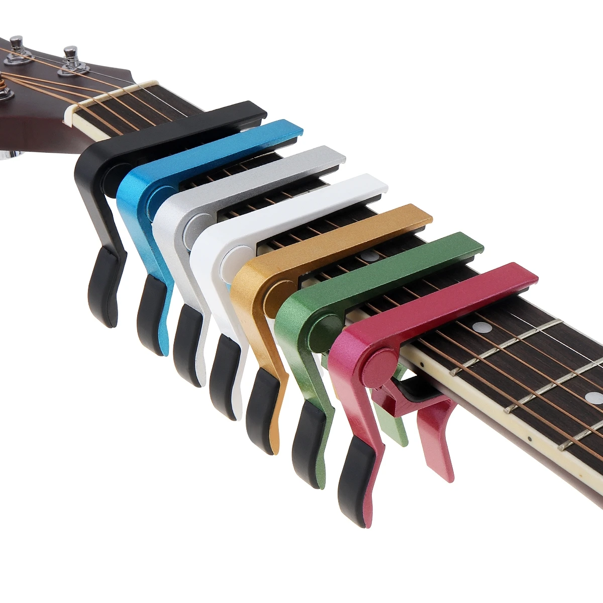 Universal Guitar Capo Quick Change Clamp Key Aluminium Alloy Metal Acoustic Classic Guitar
Universal Guitar Capo Quick Change Clamp Key Aluminium Alloy Metal Acoustic Classic Guitar