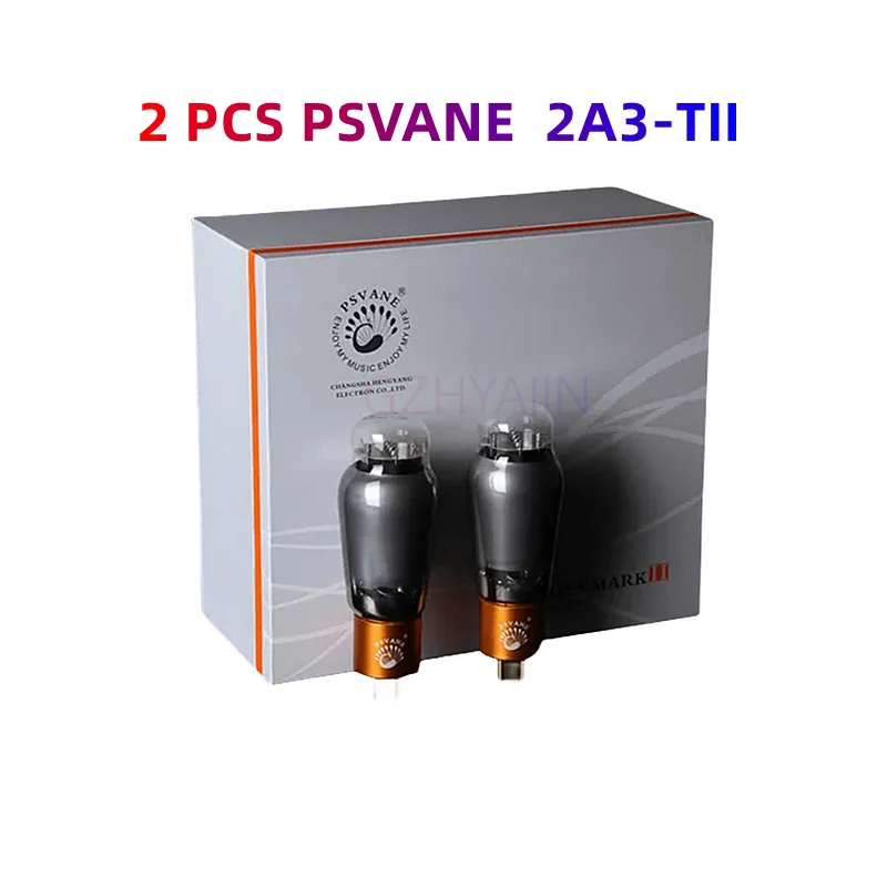 

NEW 2 PCS PSVANE 2A3-TII Noble Voice T Series MARKII Tube 2A3 (2A3-TII Collector's Edition) Original Test Pairing