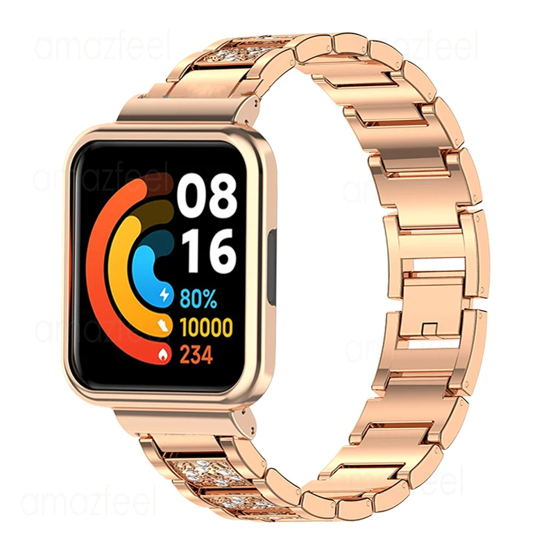 Для Redmi Watch 2 Lite бриллиантовый ремешок металлическая фотозащита для redmi watch 2 lite браслет из нержавеющей стали защитный чехол
Для Redmi Watch 2 Lite бриллиантовый ремешок металлическая фотозащита для redmi watch 2 lite браслет из нержавеющей стали защитный чехол