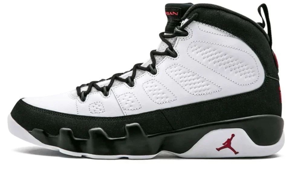 

Высокие мужские баскетбольные кроссовки Nike Air Jordan 9, мужские кроссовки для активного отдыха, 369987-109