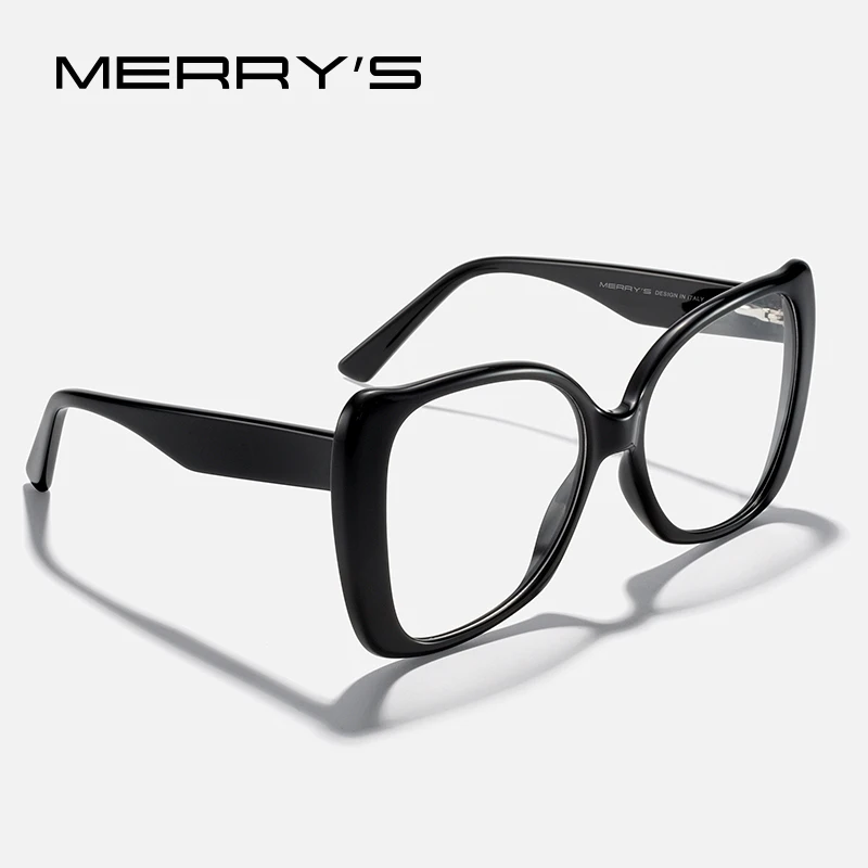 Женские очки в стиле ретро MERRYS, большие оправы для очков кошачий глаз, ацетатные очки, оптическая оправа, оптические очки S2130
Женские очки в стиле ретро MERRYS, большие оправы для очков кошачий глаз, ацетатные очки, оптическая оправа, оптические очки S2130