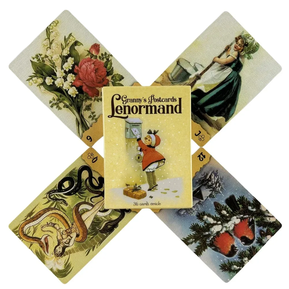 Postcards Lenormand Oracle Cards A 36 English Visions Divination Edition Deck Borad Games Playing Deck For Party
Postcards Lenormand Oracle Cards A 36 English Visions Divination Edition Deck Borad Games Playing Deck For Party