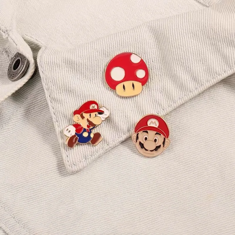Childhood Games Super Mario Creativity Anime Lapel Pins Backpack Jeans Enamel Brooch Women Fashion Jewelry Gifts Cartoon Badges
Childhood Games Super Mario Creativity Anime Lapel Pins Backpack Jeans Enamel Brooch Women Fashion Jewelry Gifts Cartoon Badges