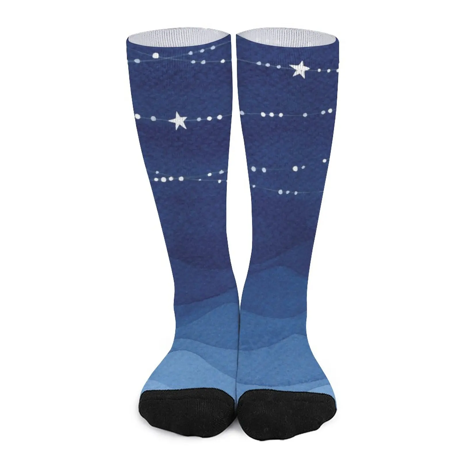 Garland of Stars IV, nautical watercolor Socks Antiskid soccer socks hip hop sheer socks men
Garland of Stars IV, nautical watercolor Socks Antiskid soccer socks hip hop sheer socks men