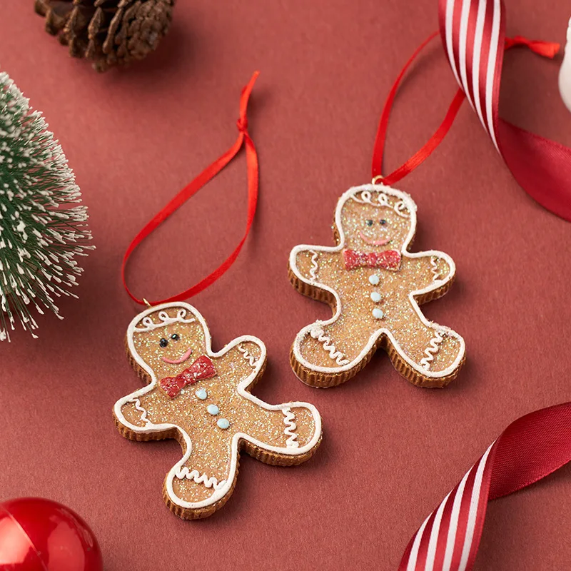Christmas ornaments Christmas tree decoration card gingerbread man pendant door hanging resin handicraft decoration ornaments or
Christmas ornaments Christmas tree decoration card gingerbread man pendant door hanging resin handicraft decoration ornaments or