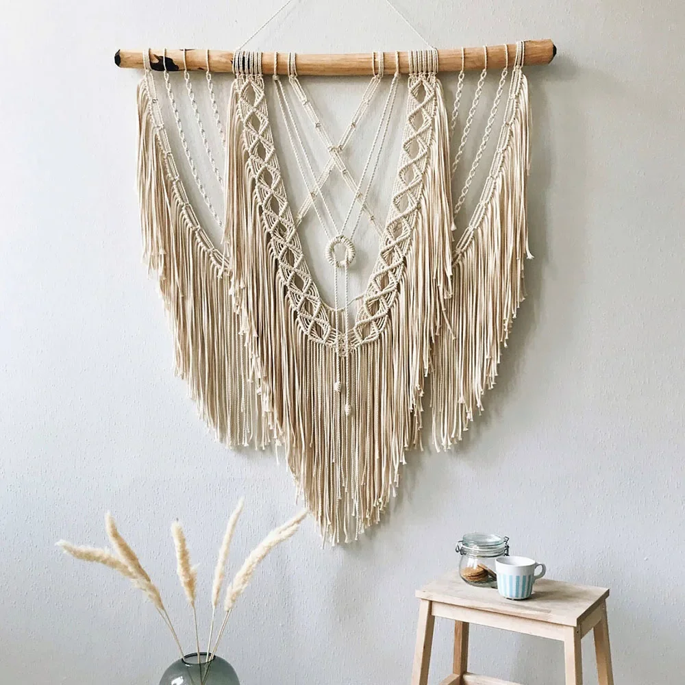 Boho Tassel Wall Tapestry Hand-Woven Home Decor 1 S6f94b1fc03294fe3bb11c6a194aabcc0l