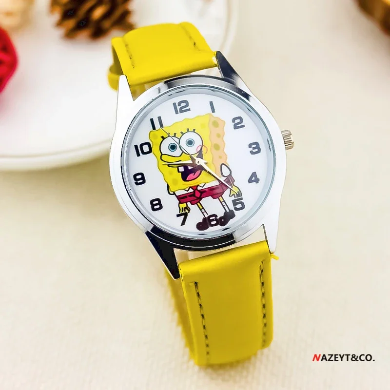 Children's Watch Anime Character SpongeBob Patrick Star PU Belt Digital Pointer Quartz kids Watch for boys girls birthday gifts
Children's Watch Anime Character SpongeBob Patrick Star PU Belt Digital Pointer Quartz kids Watch for boys girls birthday gifts
