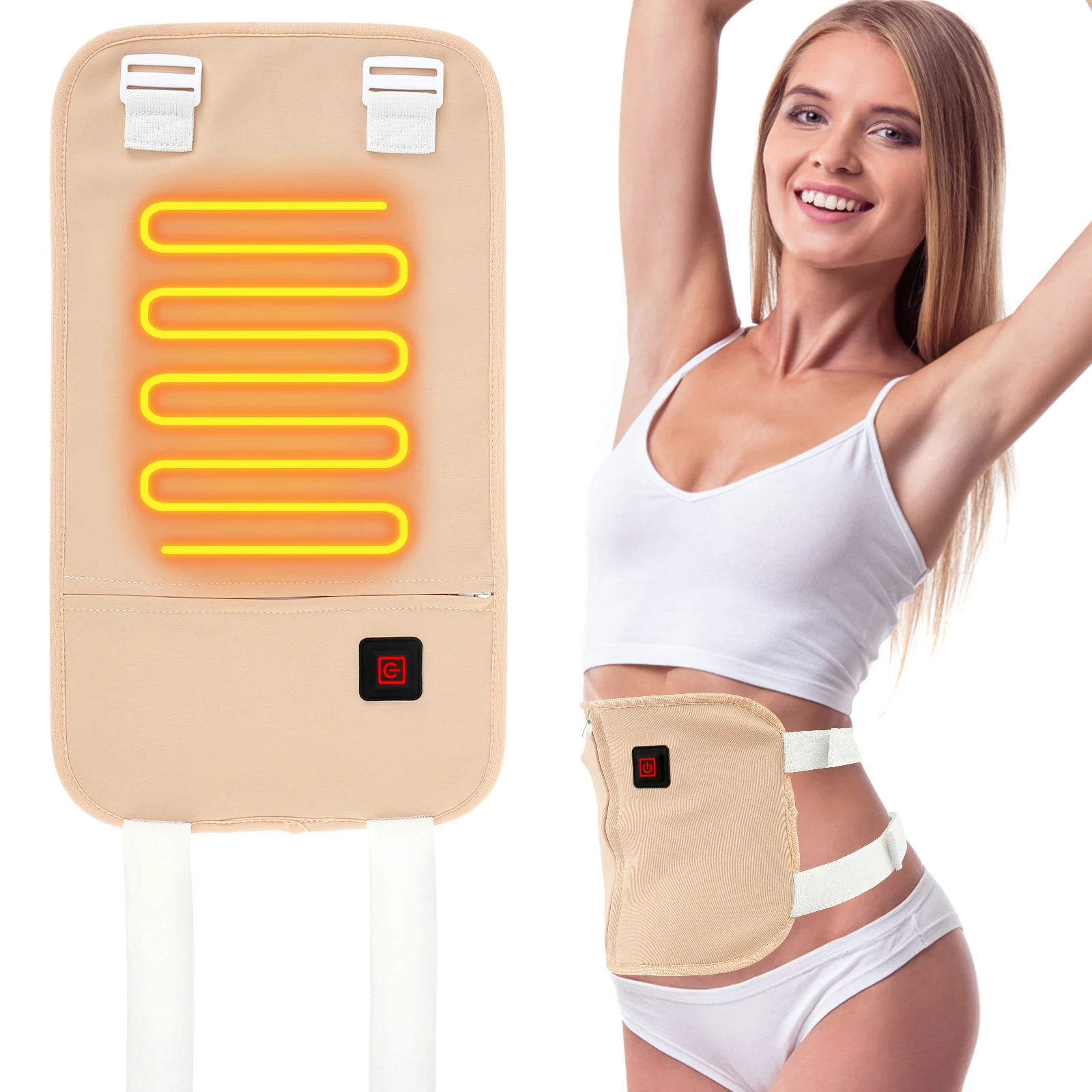 Heating Waist Essential Oil Pack USB Powered Electric Essential Oil Heating Pack Reusable Washable Oil Pack Leak Proof Oil Pack
Heating Waist Essential Oil Pack USB Powered Electric Essential Oil Heating Pack Reusable Washable Oil Pack Leak Proof Oil Pack