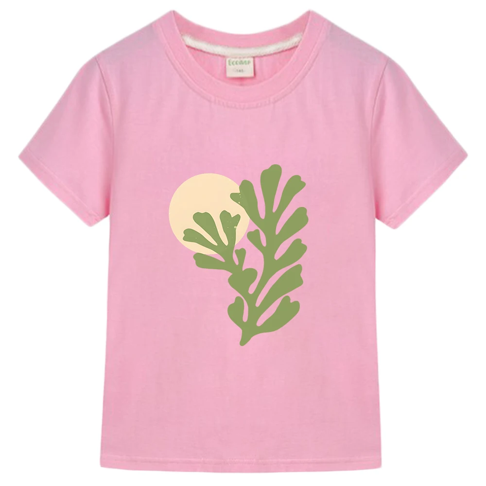 Hhenri Mmatisse Leaf Sun T-shirts 100% Cotton Short Sleeve Summer Tee-shirt Casual Comfortable Soft Tshirts Boys and Girls Child
Hhenri Mmatisse Leaf Sun T-shirts 100% Cotton Short Sleeve Summer Tee-shirt Casual Comfortable Soft Tshirts Boys and Girls Child