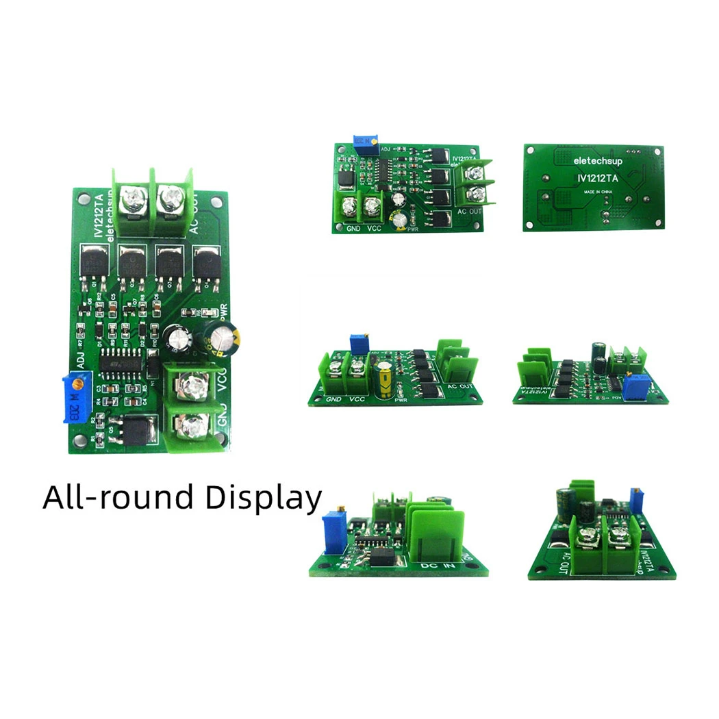 200W DC 12V to AC 12V Inverter 50Hz Square Wave Signal Generator Module 12W with AC 12V to 220V Power Transformer Board
200W DC 12V to AC 12V Inverter 50Hz Square Wave Signal Generator Module 12W with AC 12V to 220V Power Transformer Board