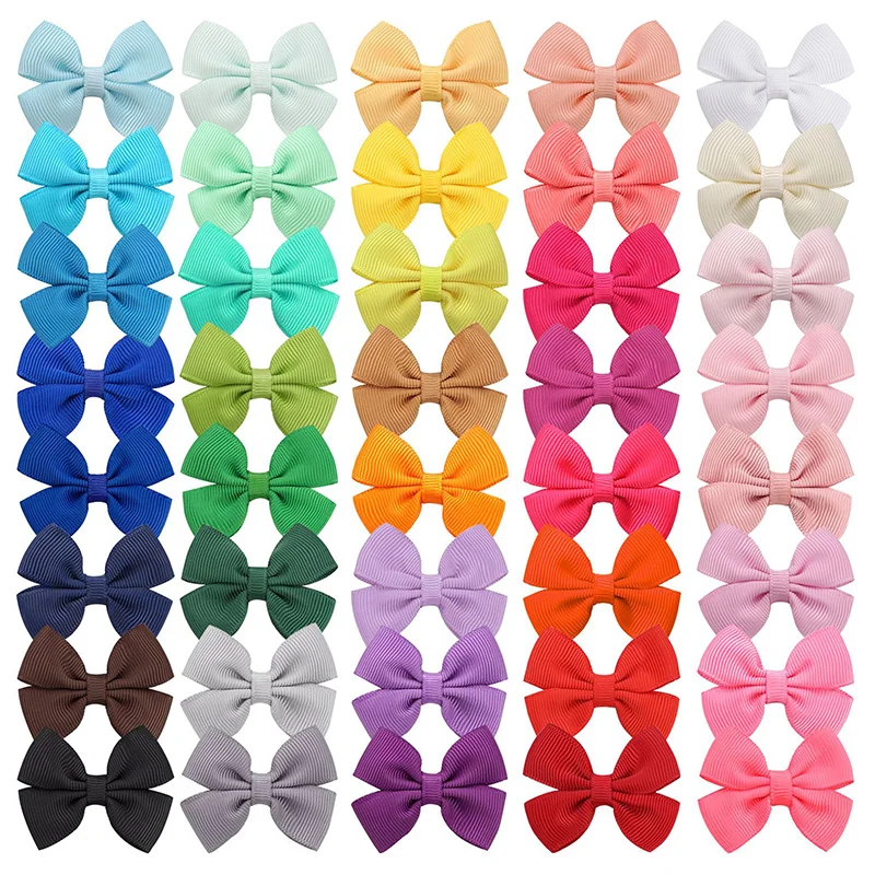 Lot Packing Multiple Colorful Cute Kids Ribbon Ornament Hairgrip 2inch Hair Bows Alligator Barrette Bowknot Child Hairpin
Lot Packing Multiple Colorful Cute Kids Ribbon Ornament Hairgrip 2inch Hair Bows Alligator Barrette Bowknot Child Hairpin