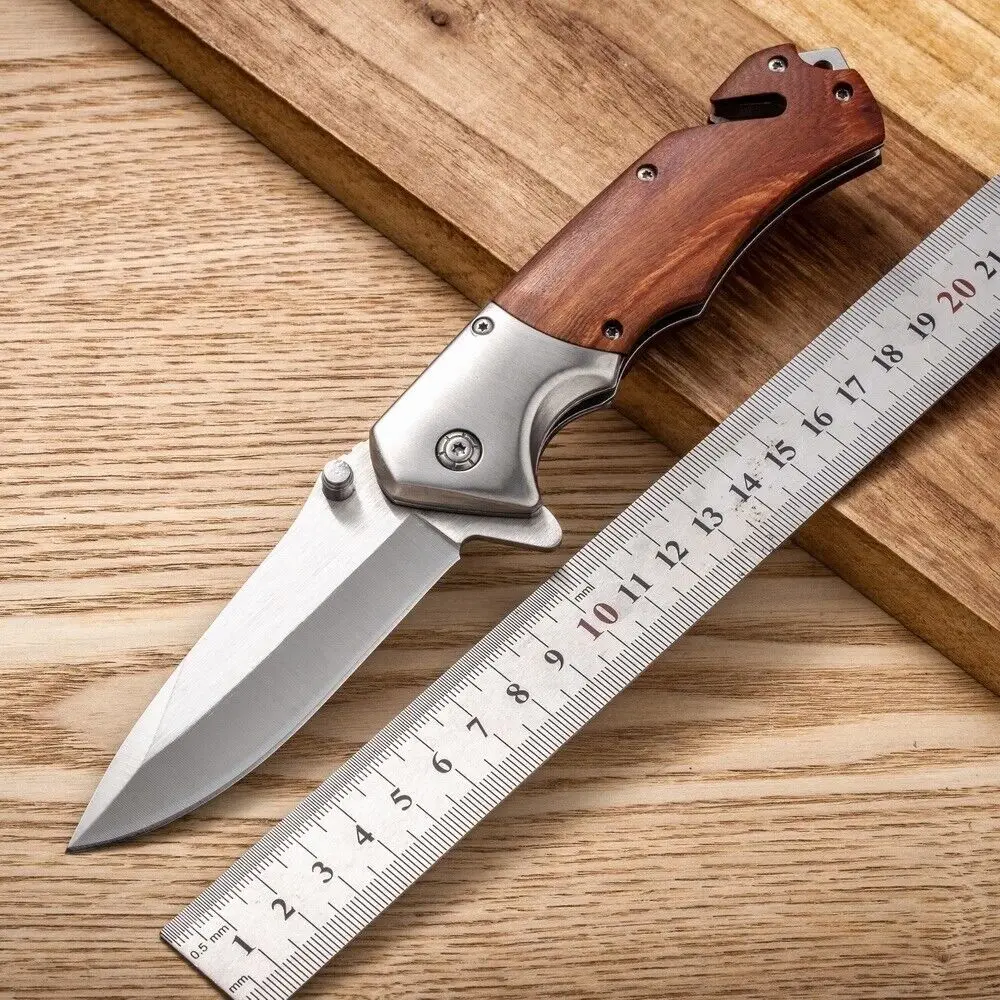 Hot-Selling Outdoor Folding Knife Field High Hardness Knife Tactical Saber Jh-1 Stainless Steel Home Daily Fruit Knife
Hot-Selling Outdoor Folding Knife Field High Hardness Knife Tactical Saber Jh-1 Stainless Steel Home Daily Fruit Knife