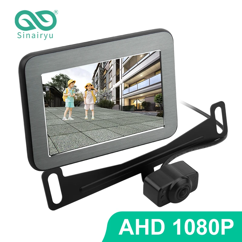 Wireless HD AHD 1920x1080P 5 Inch 2 Channels Car Video Parking Monitor With Wireless Transmitter Front Rear View AHD Camera
Wireless HD AHD 1920x1080P 5 Inch 2 Channels Car Video Parking Monitor With Wireless Transmitter Front Rear View AHD Camera