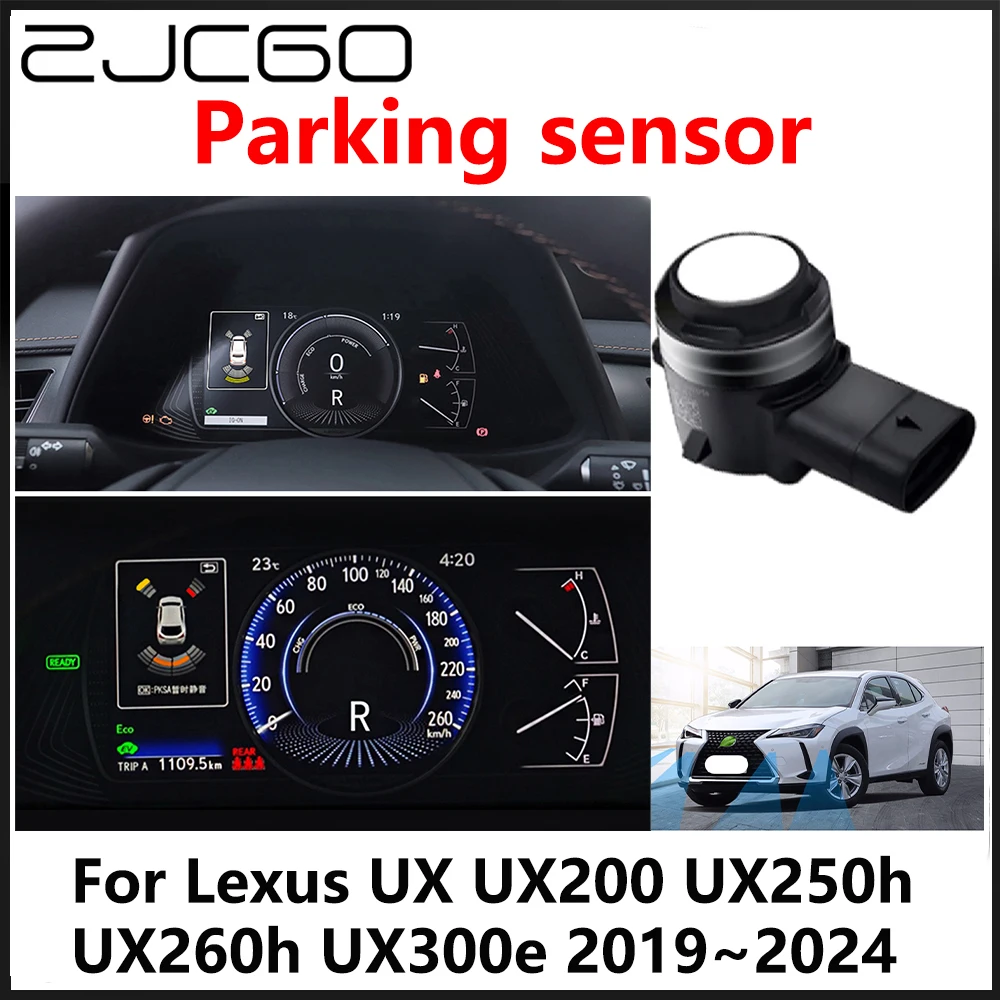 ZJCGO OEM Front Rear Reverse Parking Sensor PDC Car Reversing AID System For Lexus UX UX200 UX250h UX260h UX300e 2019~2024
ZJCGO OEM Front Rear Reverse Parking Sensor PDC Car Reversing AID System For Lexus UX UX200 UX250h UX260h UX300e 2019~2024