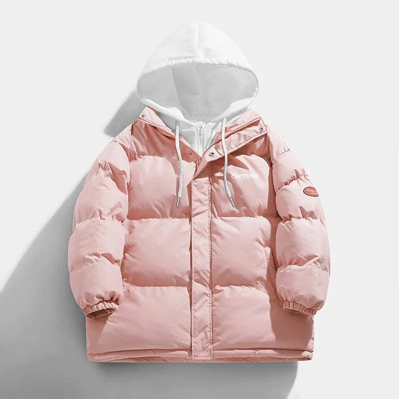 Fake two Warm Men Parka Jacket Autumn Winter Mens Sportswear Casual Hooded Parkas Outwear Coats Loose Windproof Puffer Jackets
Fake two Warm Men Parka Jacket Autumn Winter Mens Sportswear Casual Hooded Parkas Outwear Coats Loose Windproof Puffer Jackets