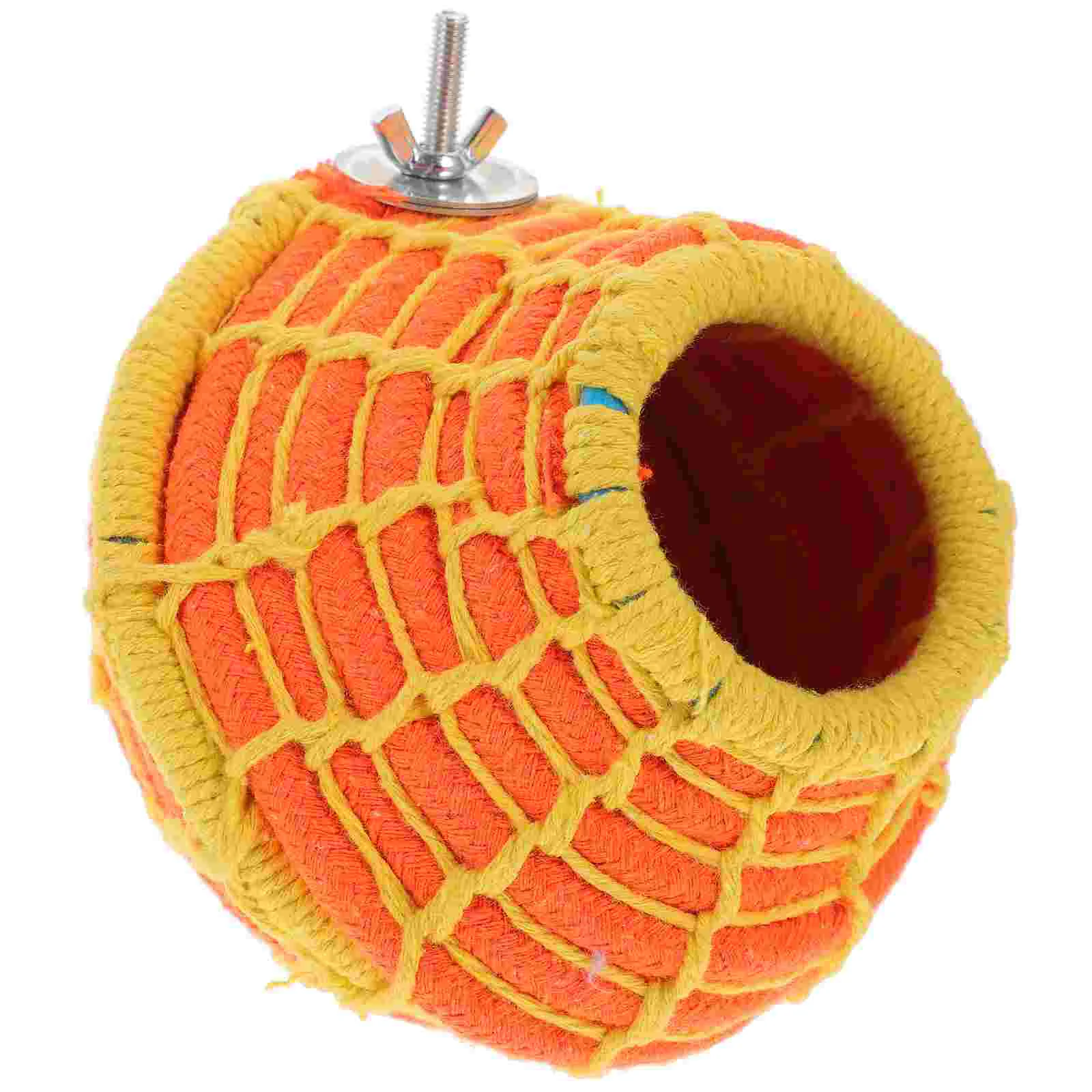 Twine Bird's Nest Toy Outdoor Playset Parrot Cage Accessories Nesting The Supply Woven Cotton Rope Warm House Hut
Twine Bird's Nest Toy Outdoor Playset Parrot Cage Accessories Nesting The Supply Woven Cotton Rope Warm House Hut