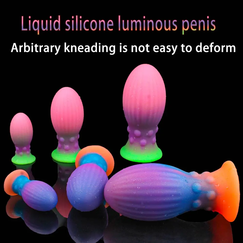 Huge Luminous Anal Plug Butt Plug Big Soft Anal Expansion Adult Toys Prostate Massage Anal Toy Silicone Buttplug Adult Toys Huge Luminous Anal Plug Butt Plug Big Soft Anal Expansion Adult Toys Prostate Massage Anal Toy Silicone Buttplug Adult Toys