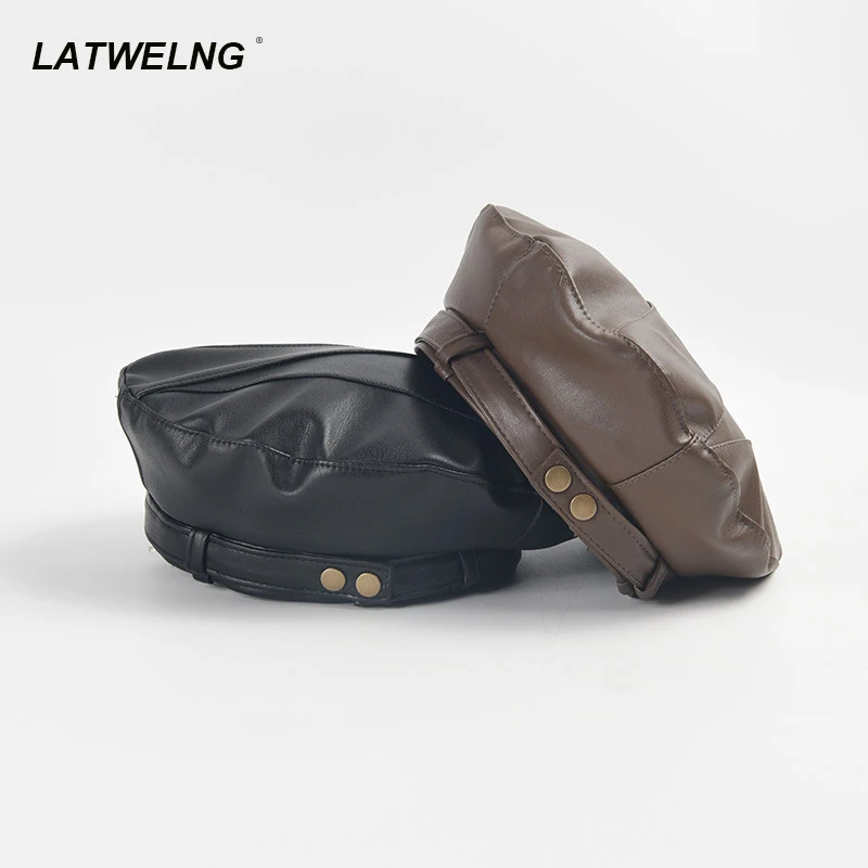 Оптовая продажа, британский винтажный берет из искусственной кожи для женщин, модные женские черные кепки, берет, осенне-зимние художественные шапки
Оптовая продажа, британский винтажный берет из искусственной кожи для женщин, модные женские черные кепки, берет, осенне-зимние художественные шапки