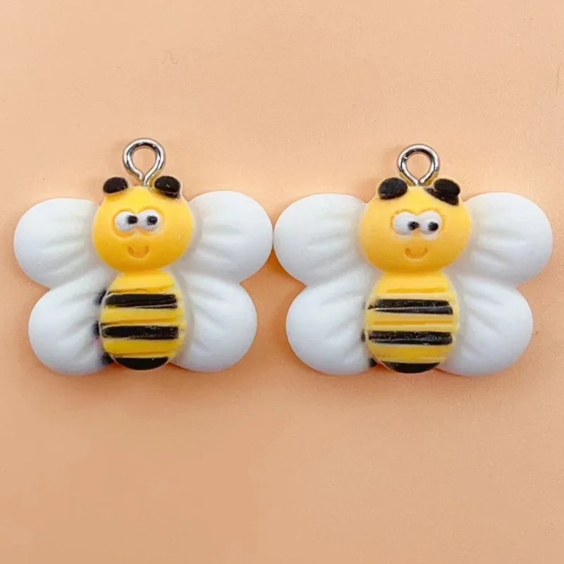 10pcs Korean Bee Flowers Resin Charms for Earring Keychain Jewelry Making Findings Lovely Flatback Patch Pendant
10pcs Korean Bee Flowers Resin Charms for Earring Keychain Jewelry Making Findings Lovely Flatback Patch Pendant