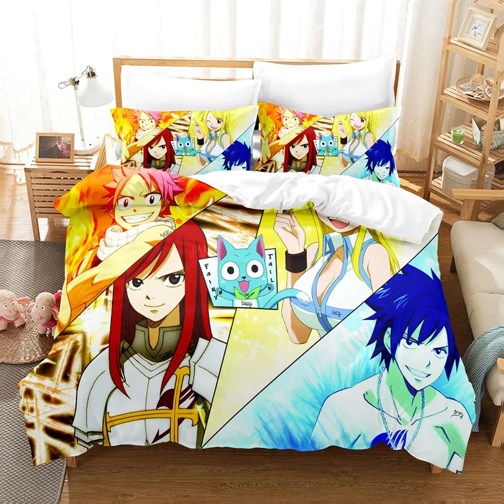3D Print Anime Faity Tail 2/3pcs Bedding Set Boys Girls Twin Queen Size Duvet Cover Pillowcase Bed Kids Adult Home Textile
3D Print Anime Faity Tail 2/3pcs Bedding Set Boys Girls Twin Queen Size Duvet Cover Pillowcase Bed Kids Adult Home Textile