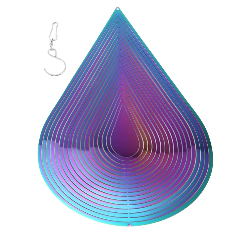 1 PCS Wind Chimes Hanging Decorations Pendants Rotating Windchimes Outdoor Garden Home Decor Metal Drip Wind Spinner Multicolor
1 PCS Wind Chimes Hanging Decorations Pendants Rotating Windchimes Outdoor Garden Home Decor Metal Drip Wind Spinner Multicolor