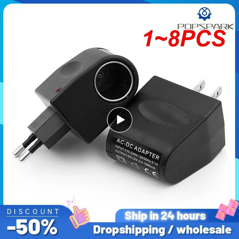 1~8PCS EU 220V To 12V DC Car Power Adapter Socket Converter Car Cigarette Lighter For Automobile Wall Socket Splitter Charger
1~8PCS EU 220V To 12V DC Car Power Adapter Socket Converter Car Cigarette Lighter For Automobile Wall Socket Splitter Charger
