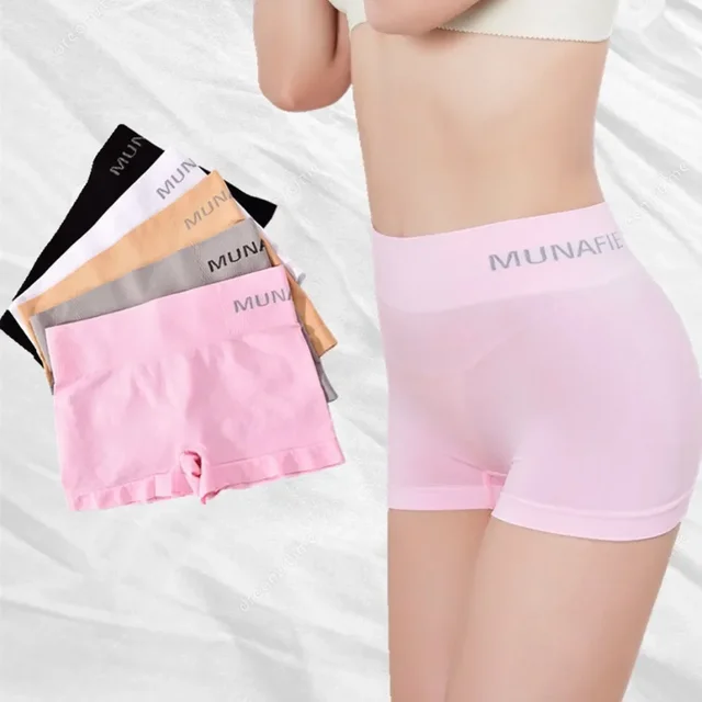 Collants courts sans couture pour femmes, pantalons de sécurité pour femmes, sous-shorts Leggin, style boxer, string sexy 1