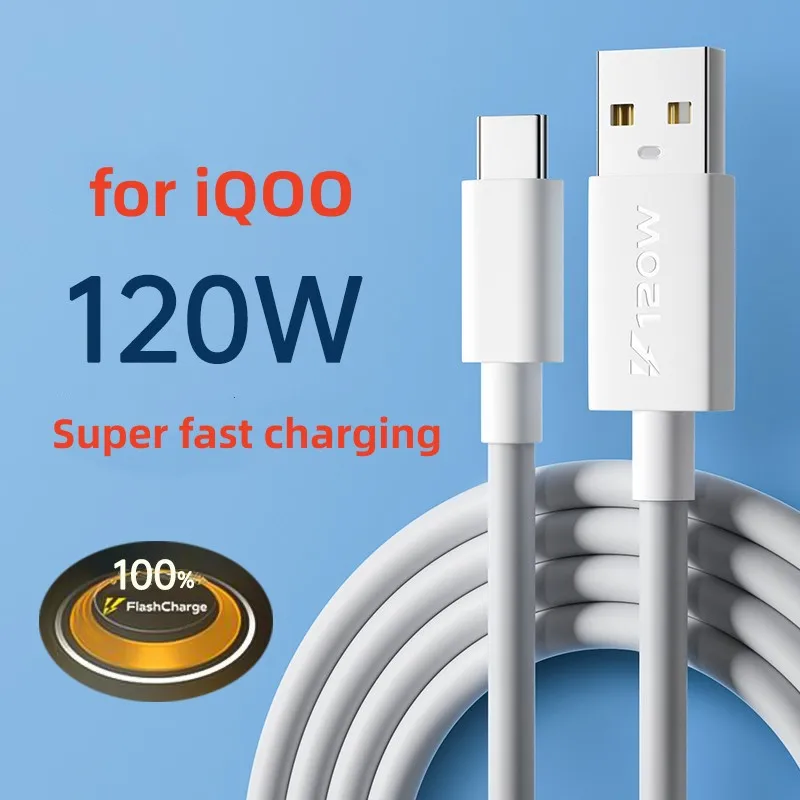 New 120w Data Cable Super Fast Charging For Vivo Mobile Phone For Iqoo 7/8 Charging Cable Iq5pro Dedicated Decimal Point
New 120w Data Cable Super Fast Charging For Vivo Mobile Phone For Iqoo 7/8 Charging Cable Iq5pro Dedicated Decimal Point
