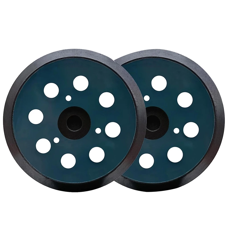 New-2 Pack 5 Inch Dia 8 Hole Hook And Loop Replacement Sander Pad Track Sander Sanding Backing Pad
New-2 Pack 5 Inch Dia 8 Hole Hook And Loop Replacement Sander Pad Track Sander Sanding Backing Pad