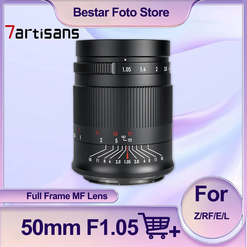 7artisans 50 мм F1.05 Полнокадровый объектив с большой диафрагмой для Sony A6000 A7R Fuji искусственная фотография Canon фотосессия Nikon Z50 Lunix G2
7artisans 50 мм F1.05 Полнокадровый объектив с большой диафрагмой для Sony A6000 A7R Fuji искусственная фотография Canon фотосессия Nikon Z50 Lunix G2