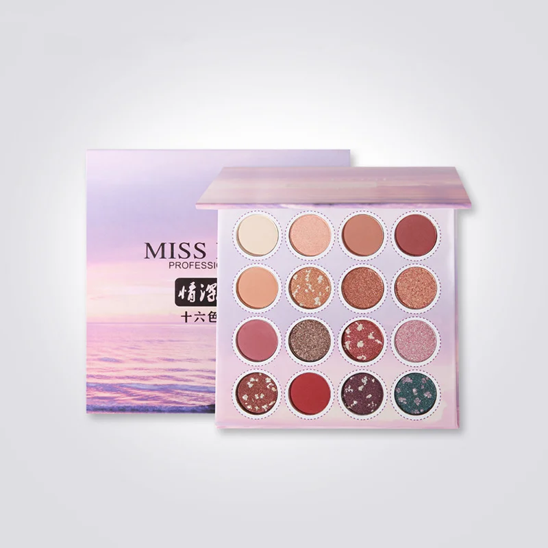 

MISS ROSE 3 Styles 16 Colors Matte Eye Shadow Palette Waterproof And Anti Blooming Eye Shadow NEW Eye Prouducts DC08