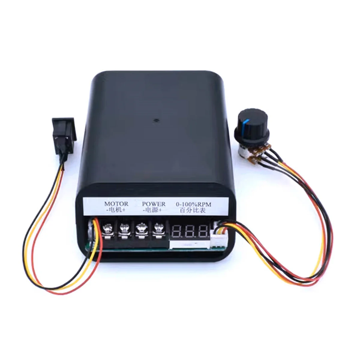 DC 10-55V 60A PWM Motor Speed Controller 0-100% RPM LED Digital Adjustable CW CCW Forward Reverse Motor Control Switch
DC 10-55V 60A PWM Motor Speed Controller 0-100% RPM LED Digital Adjustable CW CCW Forward Reverse Motor Control Switch
