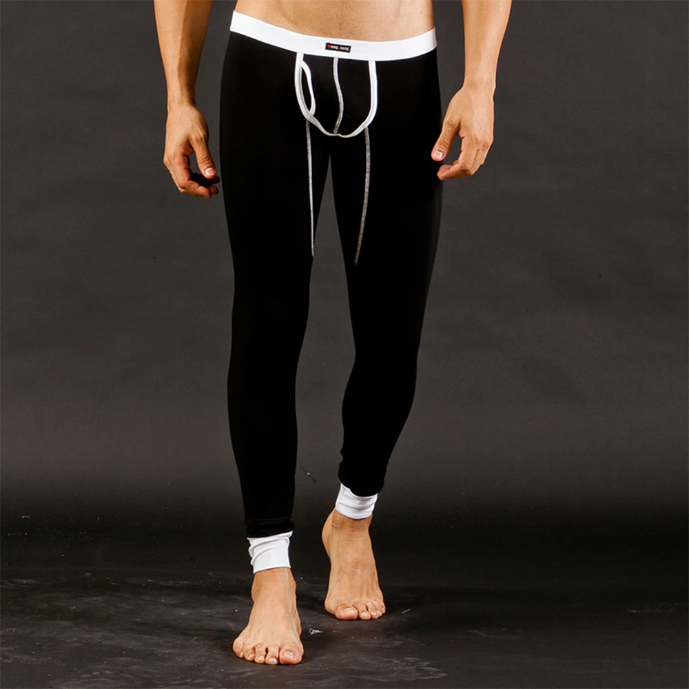 Men Winter Thermal Pants Sexy Cotton Long Johns Elastic Soft Underwear Tight Autumn Bottom Underpants Solid Casual Nightwear
Men Winter Thermal Pants Sexy Cotton Long Johns Elastic Soft Underwear Tight Autumn Bottom Underpants Solid Casual Nightwear
