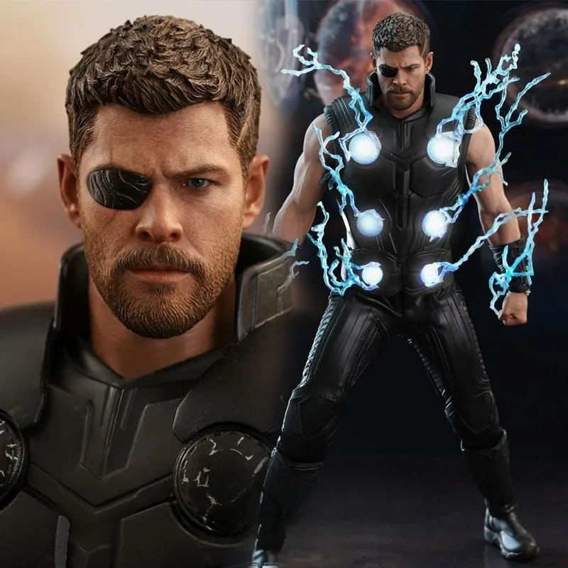 

Marvel hottoys HT MMS474 1/6 Men Soldier The Avengers Thor Chris Hemsworth Full Set 12inch Action Figure Collectible Toys Gifts