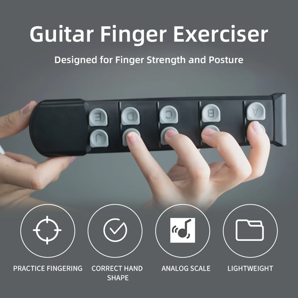 100% Brand New Finger Trainer Guitar Ukulele 199x45x32mm 1pc ABS Beginner Chord Finger For Bass Guitar Practice
100% Brand New Finger Trainer Guitar Ukulele 199x45x32mm 1pc ABS Beginner Chord Finger For Bass Guitar Practice