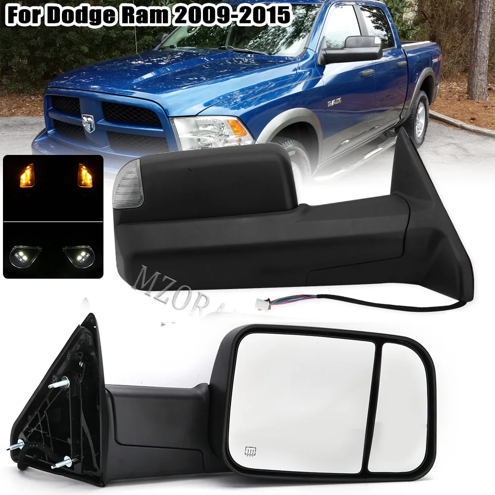 2x Rearview Side Mirror For Dodge Ram 1500 2009-2015 Ram 2500 3500 2010 22015 Heated Mirror glass lens turn Signal Puddle Lamp
2x Rearview Side Mirror For Dodge Ram 1500 2009-2015 Ram 2500 3500 2010 22015 Heated Mirror glass lens turn Signal Puddle Lamp