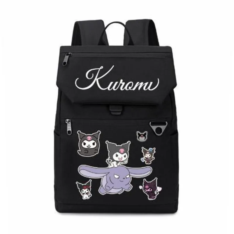 Sanrio Kuromi Schoolbag Monster Girl Soft Girl Cute Dark Wind Harajuku Black Sweet Kuromi Backpack Beautiful Fashion
Sanrio Kuromi Schoolbag Monster Girl Soft Girl Cute Dark Wind Harajuku Black Sweet Kuromi Backpack Beautiful Fashion